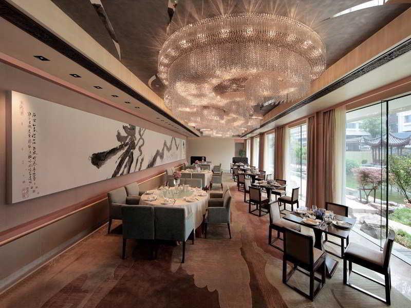 The Dragon Hotel هانجتشو المطعم الصورة